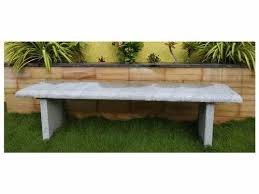 Garden Stone Bench Without Backrest At