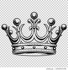 Crown Ilration Queen Cartoon