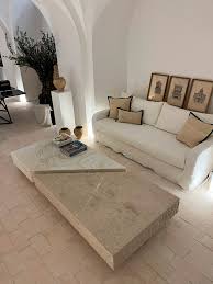 Marble Coffee Tables In Two Textures