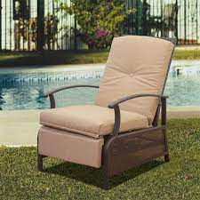 Adjustable Frame Reclining Patio Chairs