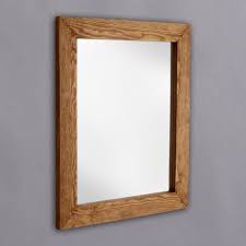 Old Wood Framed Mirror B Uk