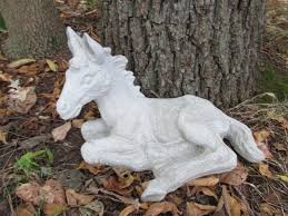Horse Colt Garden Art Concrete Statue