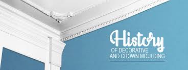 The History Of Crown Molding Graphic