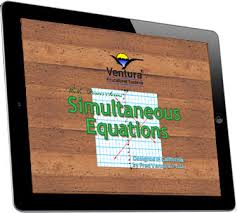 Simultaneous Equations Ipad App