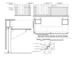 Reception Desk Plans
