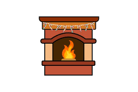 Candy Decor Fireplace Icon