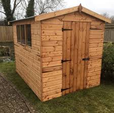 Denington Apex Or Pent Wooden Shed By A
