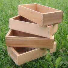 Rustic Wood Seed Starting Trays