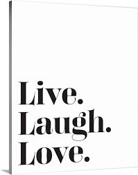Family Quotes Live Laugh Love Wall