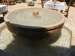 The Fountain Of The Restaurant Dzewal