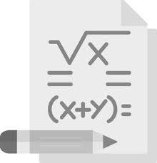 Quadratic Equation Vector Art Icons