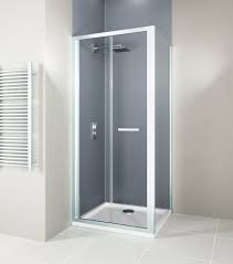 Flair Hydro Bi Fold Silver Shower Door