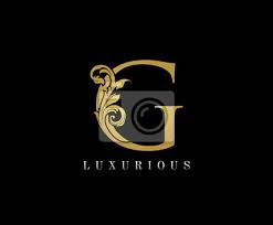 Gold G Luxury Logo Icon Classy G