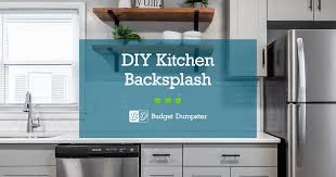 Install A Backsplash In Your Kitchen