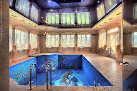 Luxury Indoor Swimming Pool Interior