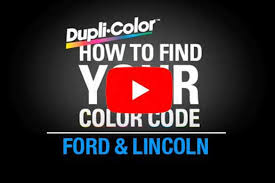 Dupli Color Find Your Color Code