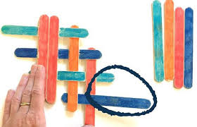 Popsicle Stick Chain Reaction Stem