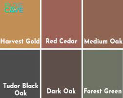 The Ultimate Fence Paint Colour Chart