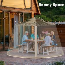 Baboom Patio Umbrella Mosquito Netting