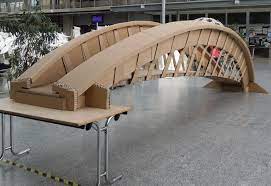 cardboard footbridge 2016 thinks