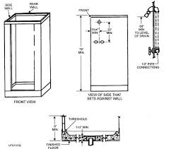 Figure 5 30 Shower Stalls And Sections