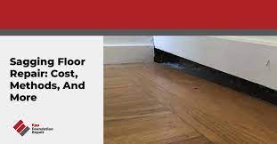 Sagging Floor Repair Cost Methods