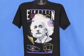 80s Albert Einstein Math Equations E