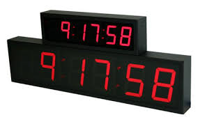 Poe Ntp Digital Wall Clocks