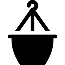 Plant Pot Basic Rounded Filled Icon