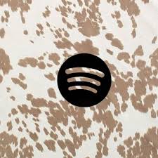 Spotify Cowhide Icon Cute Iphone