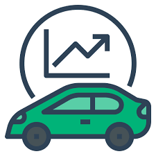 Electric Vehicle Generic Outline Color Icon