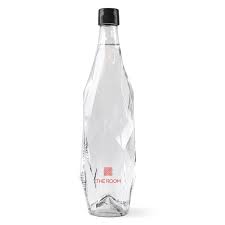 Custom Clear Glass Water Bottle 850ml