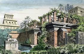 The Hanging Gardens Of Babylon From A