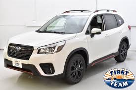 2019 Crystal White Pearl Subaru Forester