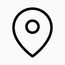 Image Of Location Pin Outlined Icon
