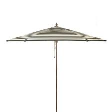 Wooden Market Patio Umbrella