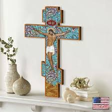Icon Gold Plated Large Wall Cross