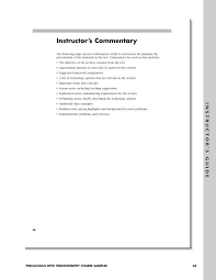 Chapter 3 Instructor S Guide Pdf