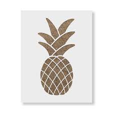 Pineapple Stencil Reusable Stencils