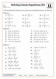 Solving Equations With Fractions