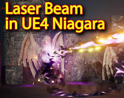 laser beam effect unreal engine