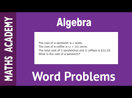 How To Solve An Algebra Word Problem