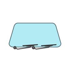 Car Windshield Vector Art Icons And