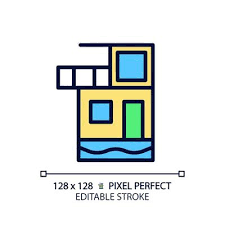 Villa Pixel Perfect Rgb Color Icon