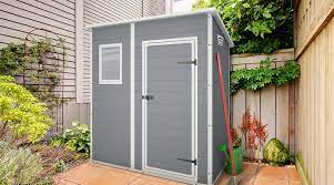 New Plastic Garden Shed Pent 6 X 4