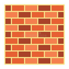 Brick Wall Flat Icon Security And
