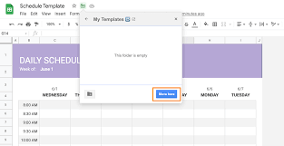 How To Make A Schedule On Google Sheets