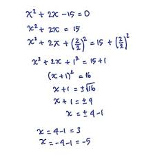 Solve Quadratic Equations By Completing