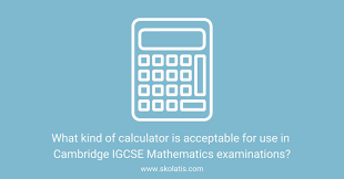 Calculator Is Acceptable In Igcse Maths