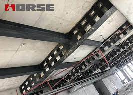 carbon fiber reinforced concrete beams